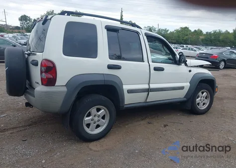 2006 Jeep Liberty Sport из США, поврежденный, VIN 1J4GL48K56W235142
